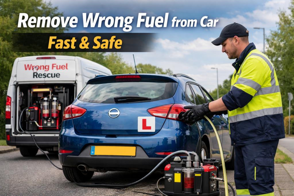 Car Fuel Drain Service