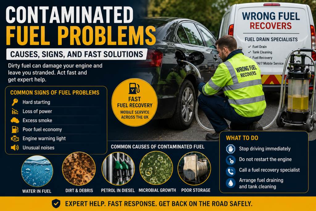 Contaminated Fuel Problems