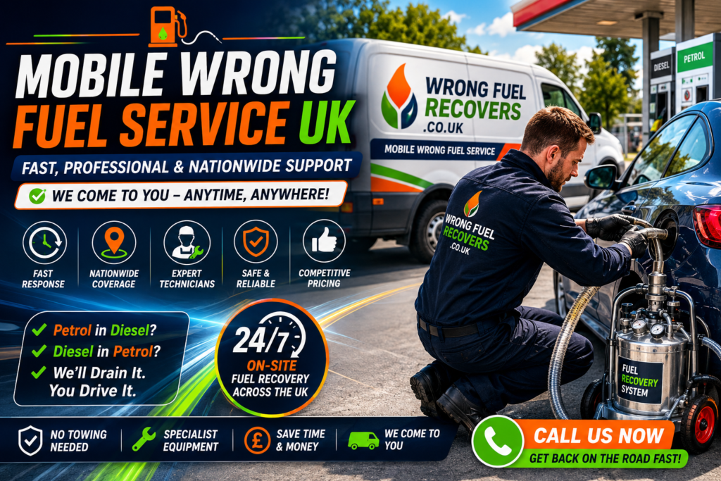 Mobile Wrong Fuel Service UK