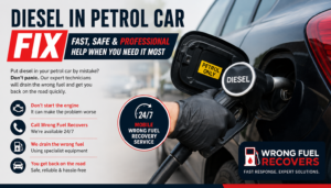 Diesel in Petrol Car Fix