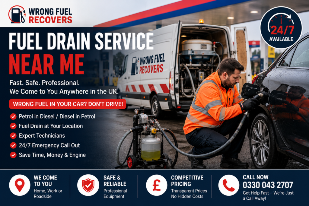 Fuel Drain Service Near Me