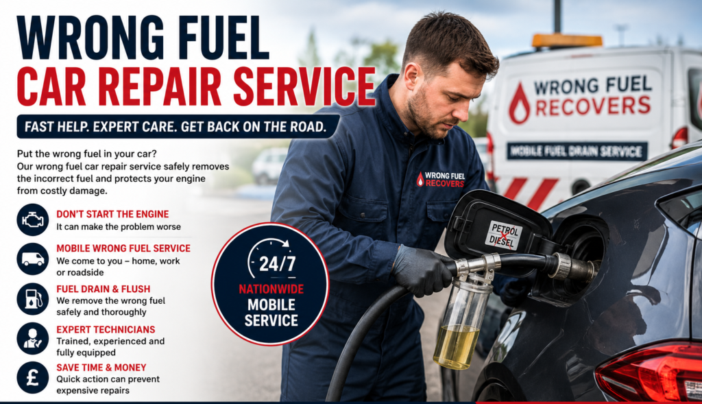 Wrong Fuel Car Repair Service