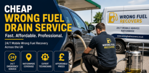 cheap wrong fuel drain service