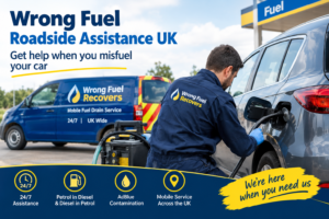 Wrong Fuel Roadside Assistance UK